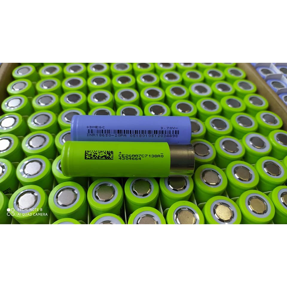 Cell Pin Lisen 2600mah 3.7v màu xanh lá