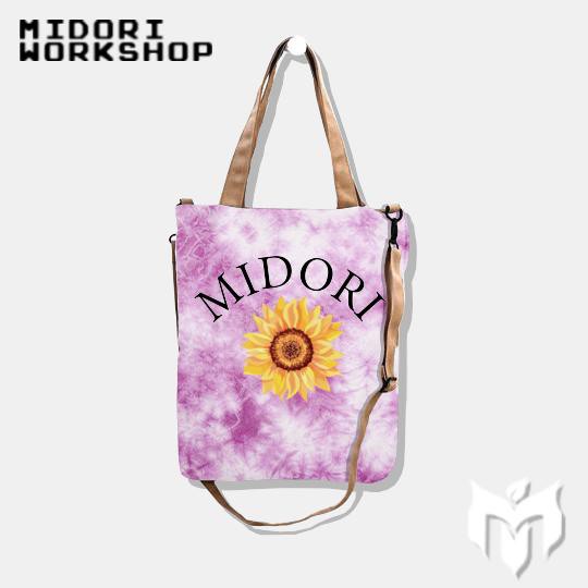 Túi đeo chéo Nam Nữ cặp mini xách thời trang tote canvas Local Brand Mi Midori