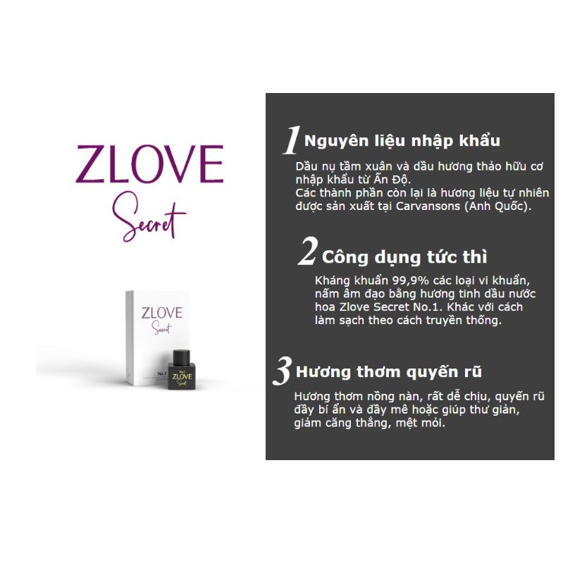 [Cao Cấp] ZLOVE Secret-Nước hoa vùng kín thơm quyến rũ | BigBuy360 - bigbuy360.vn