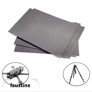 200mmx300mm 3K Carbon Fiber Sheet Matt Plate 0.5mm 1mm 2mm 3mm 4mm 5mm High Composite Hardness RC Material