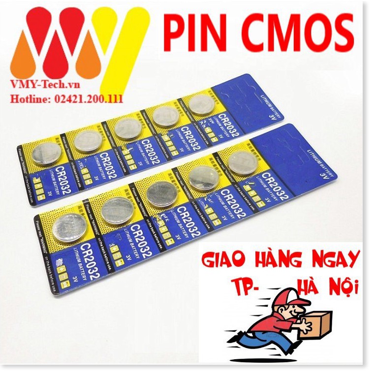 PIN CMOS MÁY TÍNH ĐỂ BÀN - PC, LAPTOP Camera .. CR2032