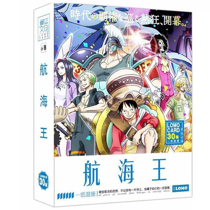 Hộp ảnh Lomo One Piece Wanted Đảo Hải Tặc 32 tấm in hình anime chibi