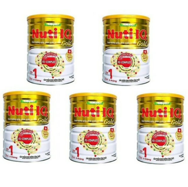 Sữa NUTI IQ Gold 2 900g (DATE MỚI)