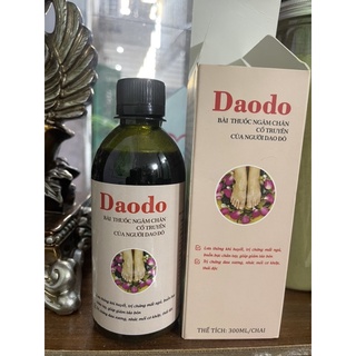 Nước ngâm chân Dân tộc Dao đỏ 300ml cực tốt cho sức khỏe
