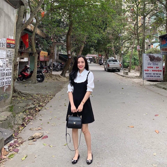 ĐẦM SƠ MI PHỐI TAY