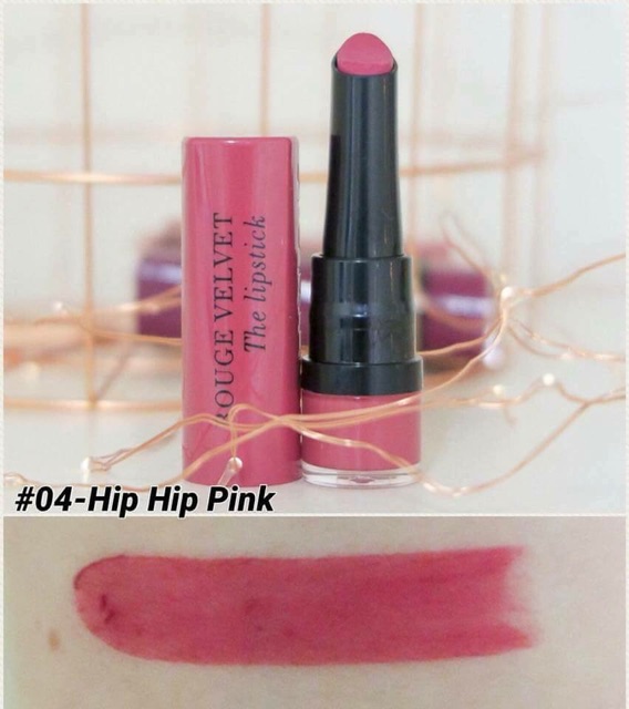 SON THỎI BOURJOIS ROUGE VELVET THE LIPSTICK CHÍNH HÃNG