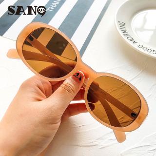 Kính mát phong cách Retro thời trang Hàn Quốc kiểu hình bầu dục thời trang cho nữ