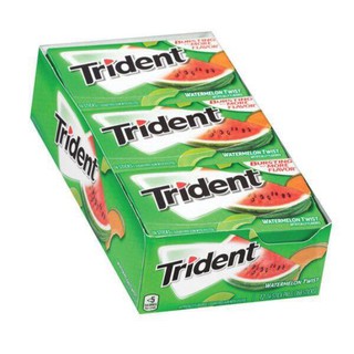 (4 vị) Kẹo gum Trident (14 viên - Sugarfree)