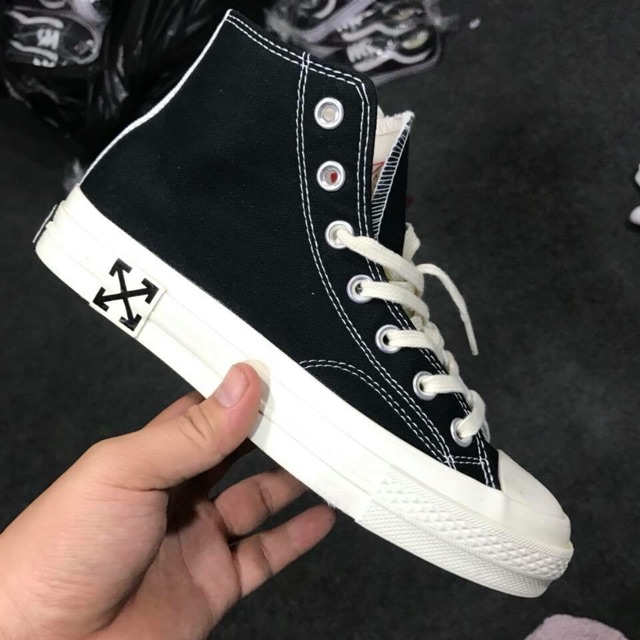 Converse 1970s Off w trắng đen