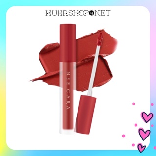  Son kem nhung lì Nee Cara Velvet Matte Lip Glaze Thái Lan màu 08 Red Velvet chuẩn lì mềm mịn như nhung 