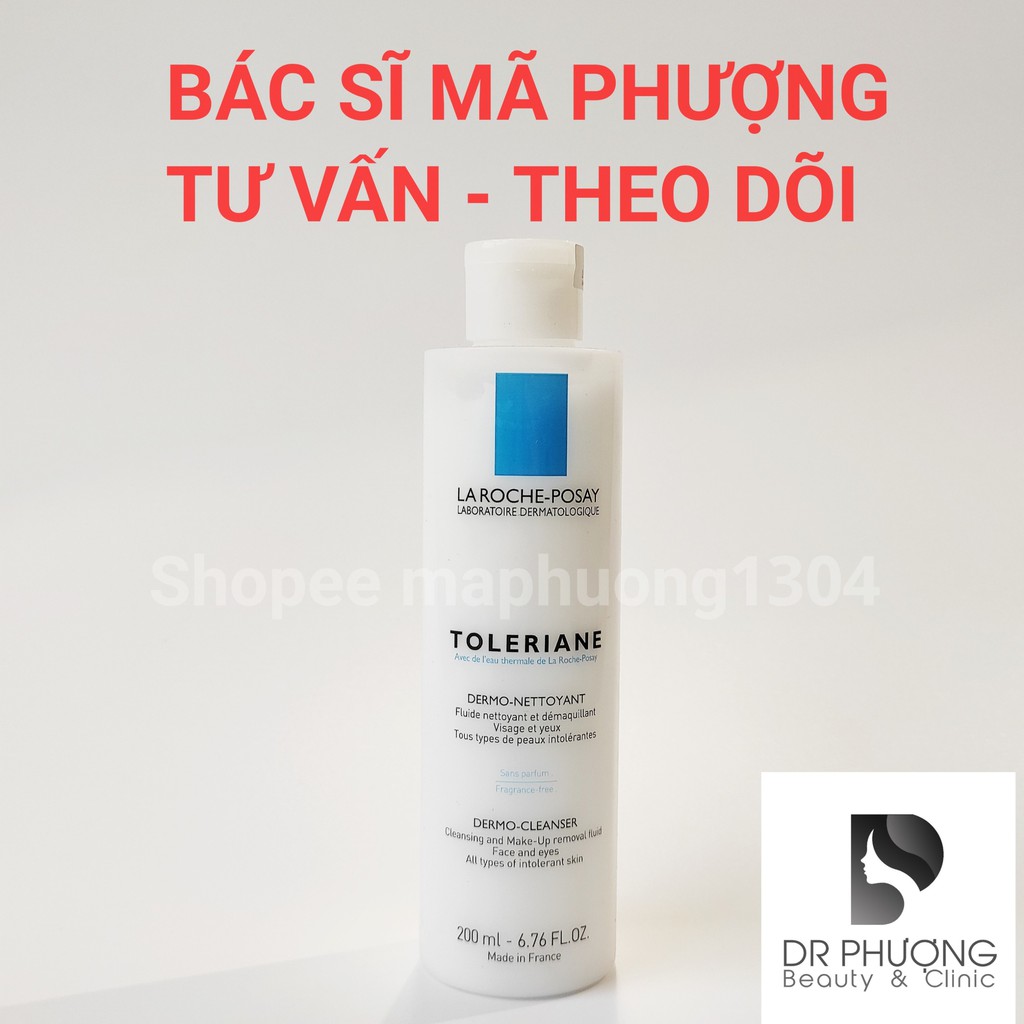 Sữa rửa mặt cho da nhạy cảm Toleriane Dermo nettoyant Laroche