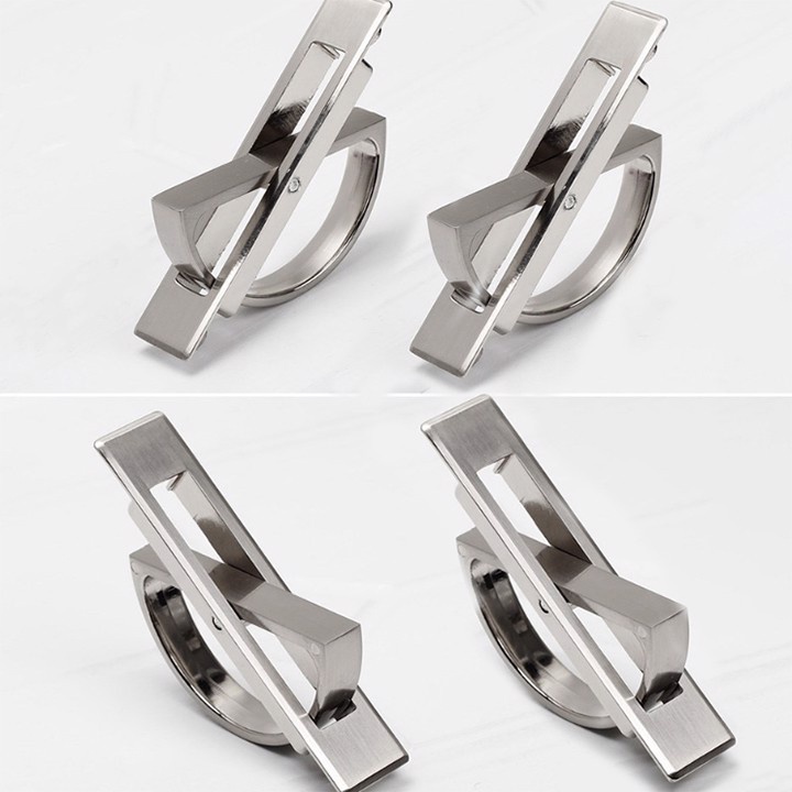 Tay kéo tủ âm lật xoay 180º-tay cầm có thể lật xoay 180 độ