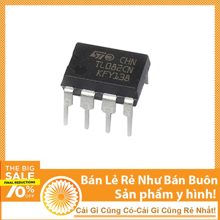 IC so sánh opam TL082chân cắm