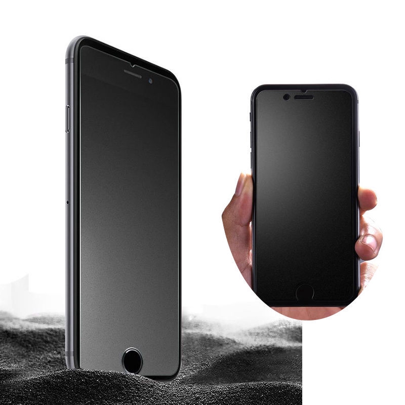 Kính cường lực nhám bảo vệ màn hình cho  Compatible For iPhoneX SE 5 6 Plus 7 8 Plus