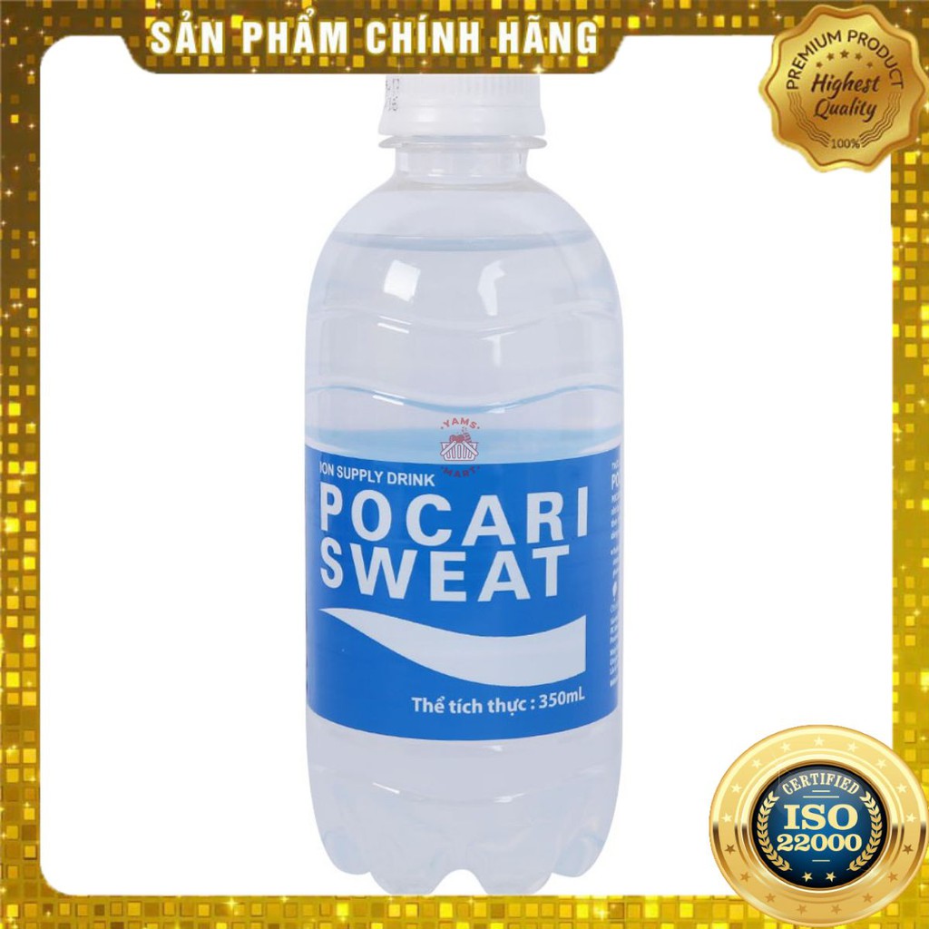 [ Yams Mart ] Combo 6 Thức Uống Chứa Ion Pocari Sweat Chai 350 ML