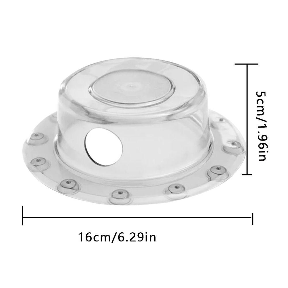MOCHO Nắp Đậy Cống Thoát Nước Bồn Tắm Bằng PVC Trong Suốt Chống Mùi Hôi Hình Trụ