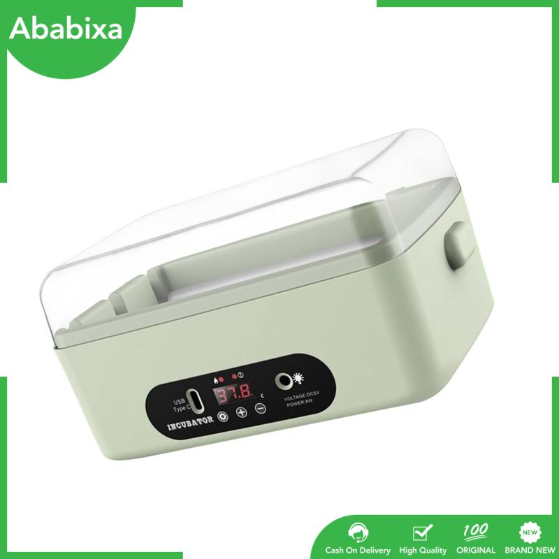 Máy Ấp Trứng Tự Động Kỹ Thuật Số Điều Khiển Nhiệt Độ Mini 6 Trứng Gà Vịt Vịt