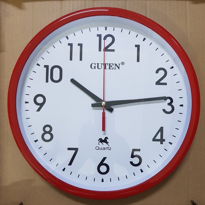Đồng Hồ Treo Tường Kim Trôi 34cm GUTEN