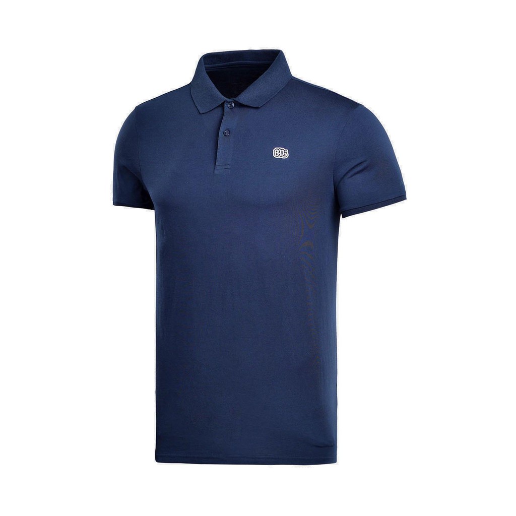 Áo thun polo thể thao nam Lining chính hãng Logo bóng rổ BD5 !