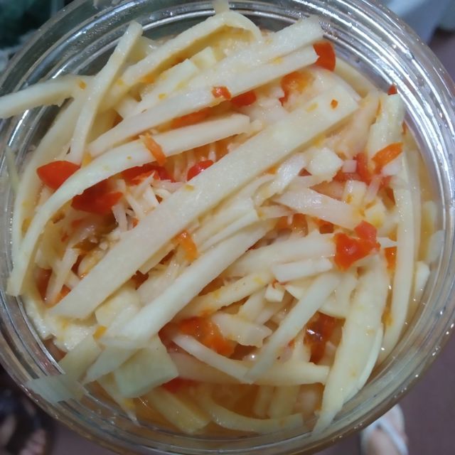 Măng ớt nhà làm 500g