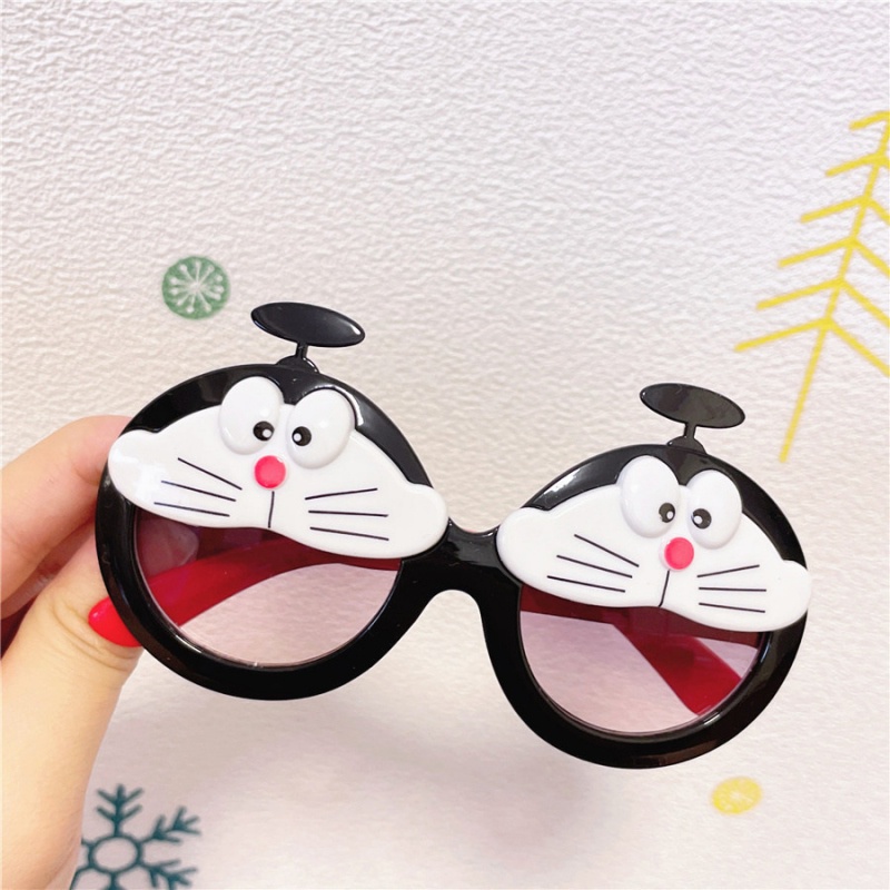 Kính mát thiết kế mèo Doraemon hoạt hình đáng yêu dành cho trẻ em