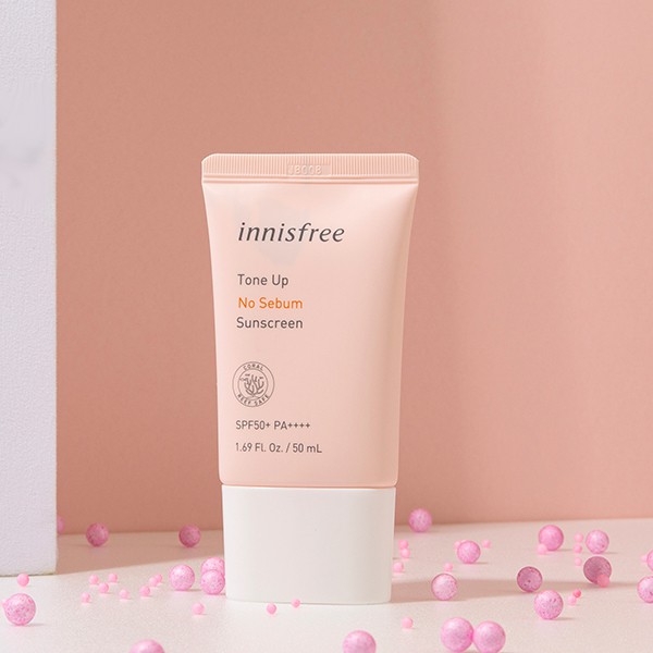 Kem Chống Nắng Innisfree Tone Up No Sebum Sunscreen SPF50 PA+++ (50ml) | WebRaoVat - webraovat.net.vn