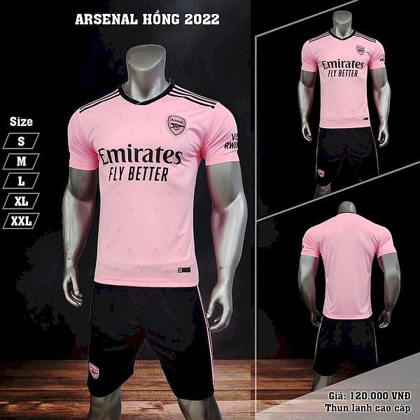 Bộ quần áo đá banh ARSENAL 22/23 của Justplay - vải thấm hút mồ hôi,thoáng mát- hàng phân phối chính hãng