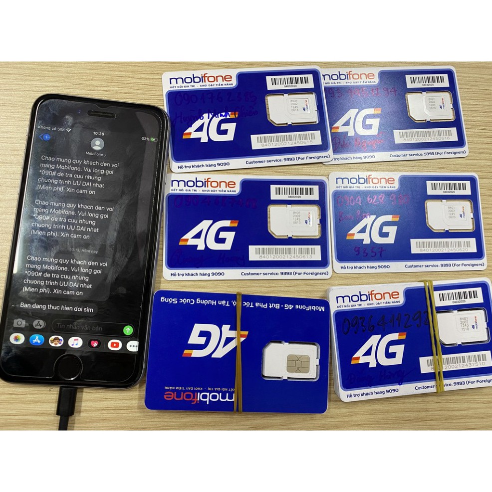 SIM 4G Mobifone Max Băng Thông.