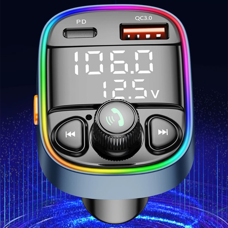 Máy Nghe Nhạc MP3 Không Dây Cho Xe Hơi Hỗ Trợ MP3 / WMA / APE / FLAC / WAV