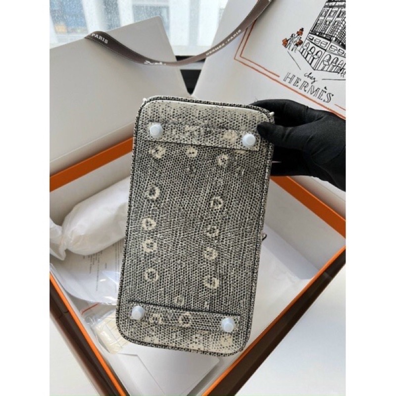 ✅ Túi HM BRIKIN VÂN THẰN LẰN - size 30cm - Hàng Nguyên bản [Fullbox]