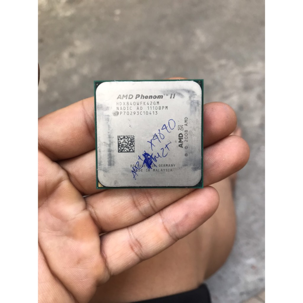 tặng keo - bộ vi xử lý CPU AMD Phenom II X4 840 socket AM2+ AM3 cho máy tính pc processor HDX840WFK42GM