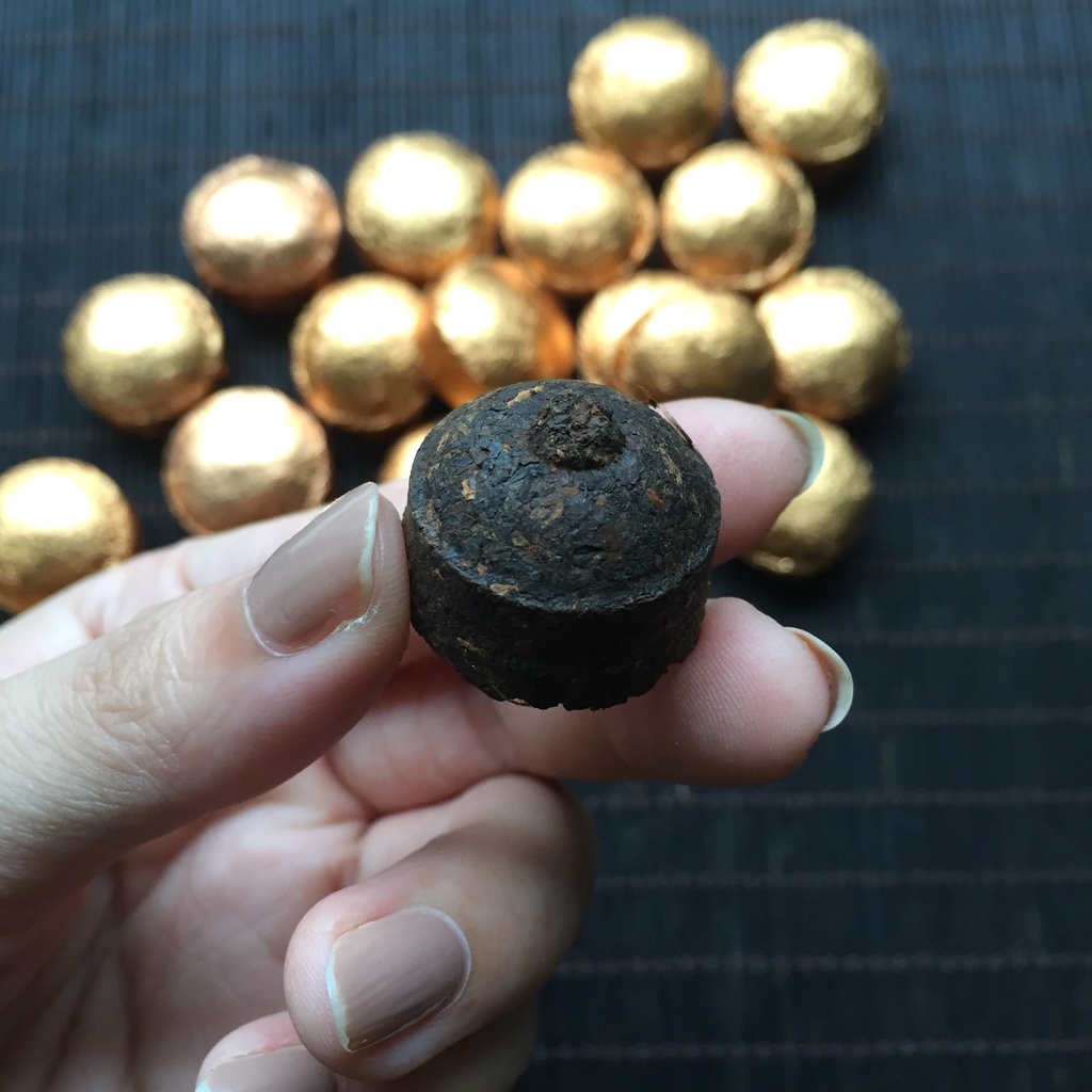 Trà Phổ Nhĩ Chín Vân Nam 1 Viên