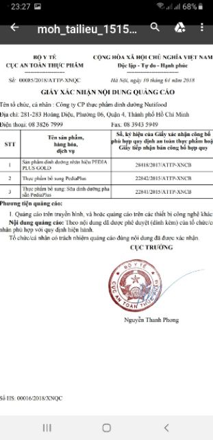 Lốc 4 hộp sữa pedia plus gold 110ml