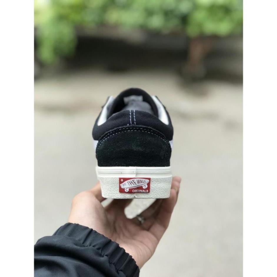 Giày vans vault old skool bản Trung da lộn lót da [full box, bill] ảnh trực tiếp