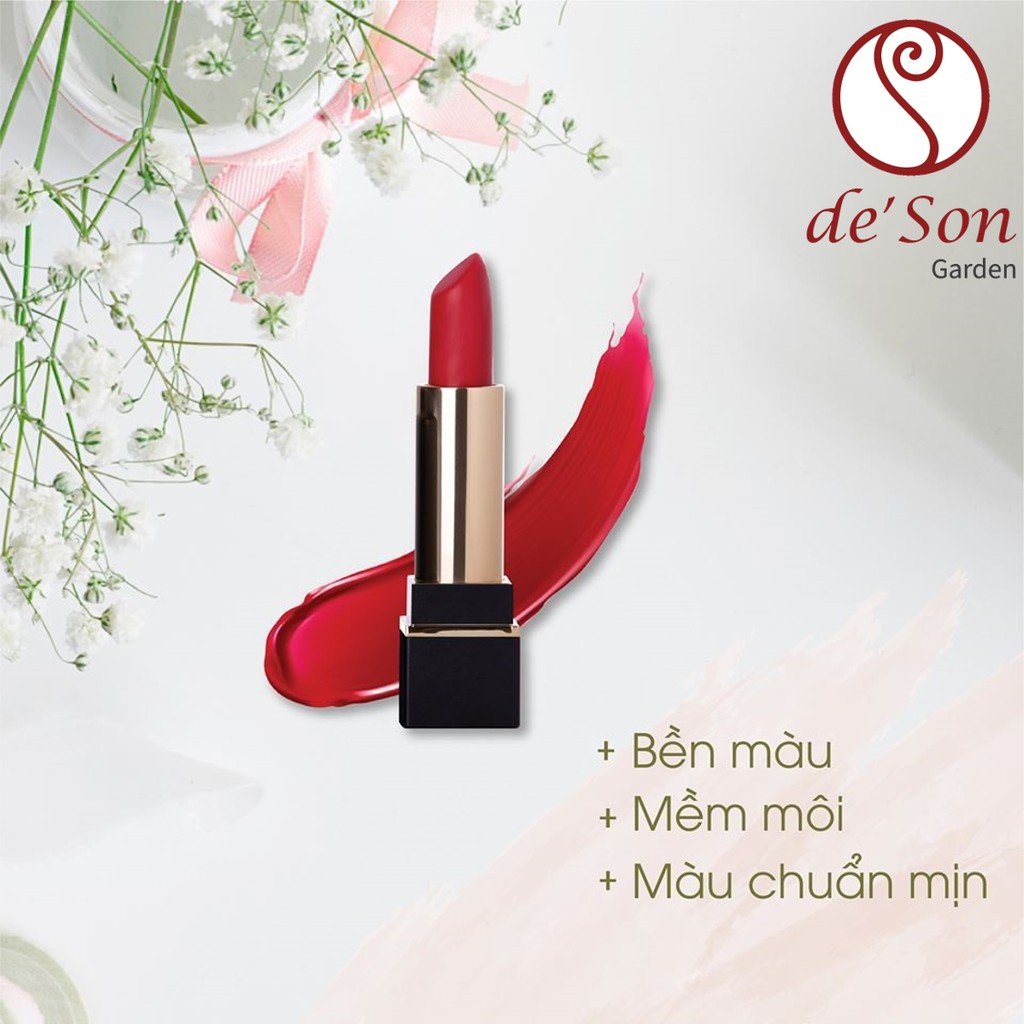 Son Thỏi Lì Handmade Passion Luxury Matte De' Son Garden Lipstick Không Chì Siêu Lì 5g | BigBuy360 - bigbuy360.vn