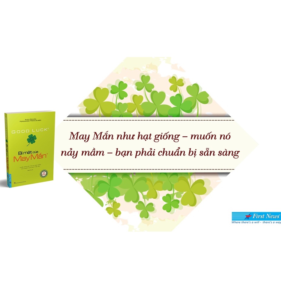 Sách - Combo Khi Ta Thay Đổi Thế Giới Sẽ Đổi Thay + Bí Mật Của May Mắn - First News