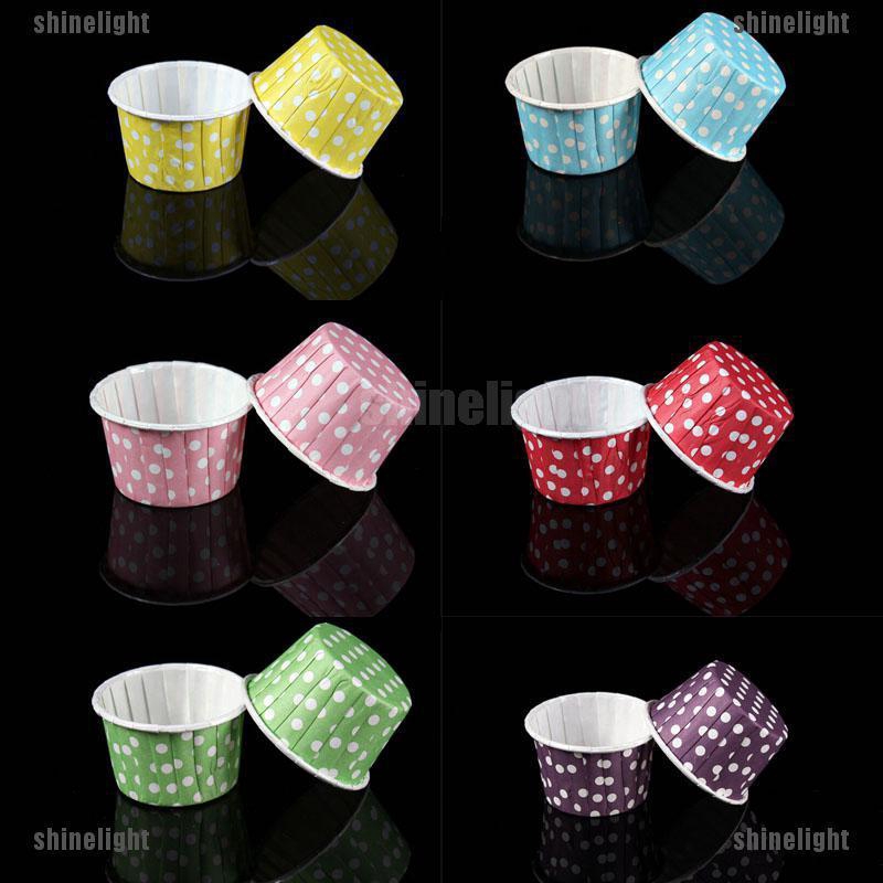 20 Khuôn Làm Bánh muffin Cao 4.5Cm
