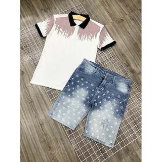 quần jeans short nam kèm hình thật
