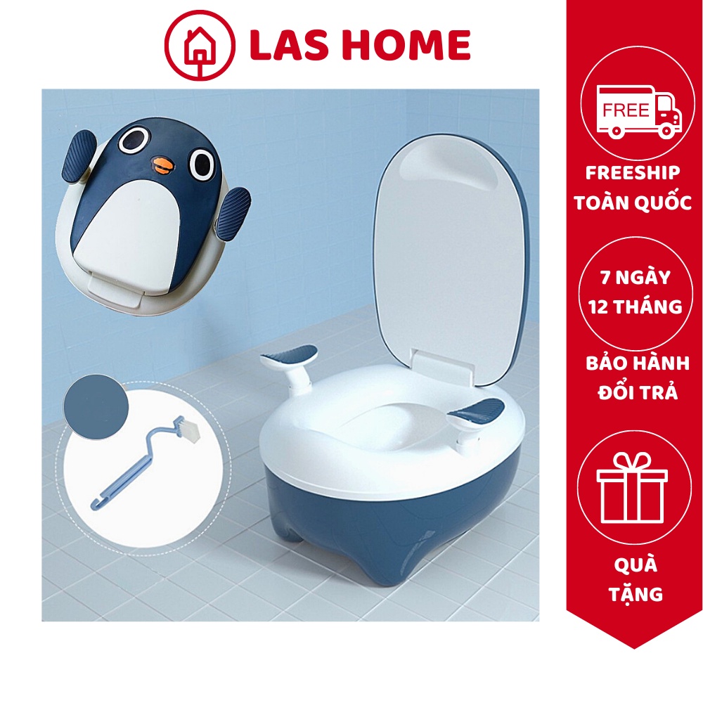 Bô Cho Bé Vệ Sinh Chim Cánh Cụt Phù Hợp Cho Bé Từ 6 Đến 5 Tuổi, Có Tự Lưng Cho Bé
