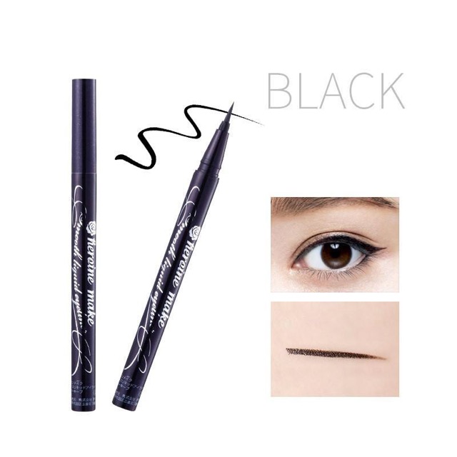 BÚT KẺ MẮT DẠ KISS ME HEROINE WATERPROOF BOLD LINE EYELINER