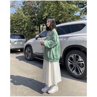 Áo nỉ Mint 2021 tay bồng