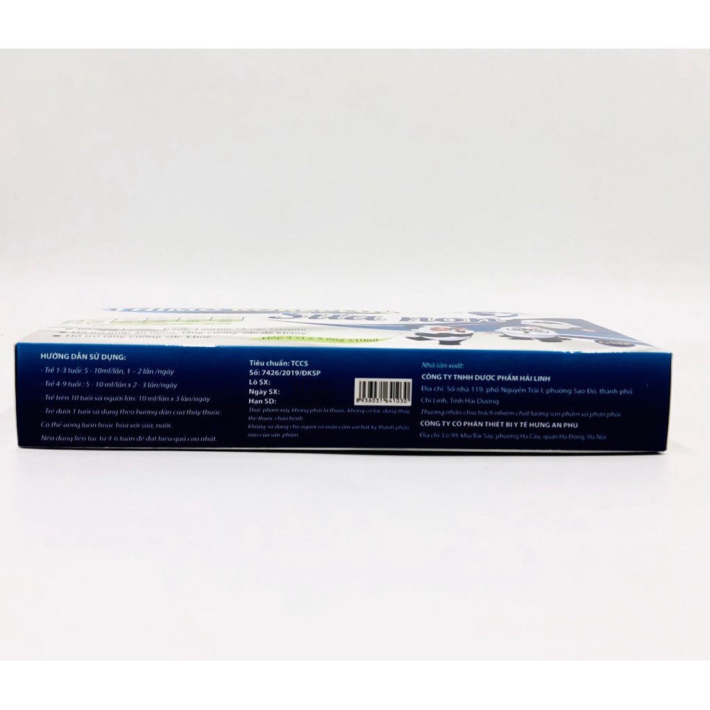 Thimo koreplus sữa non Hỗ trợ hấp thụ tốt hơn, ăn ngon, ngủ tốt, tăng cường sức đề kháng hộp 20 ống