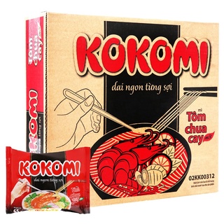 Mì Kokomi tôm chua cay nguyên thùng