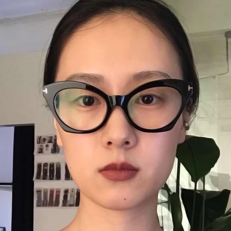 Mắt kính gọng vuông chống bức xạ cho nam nữ