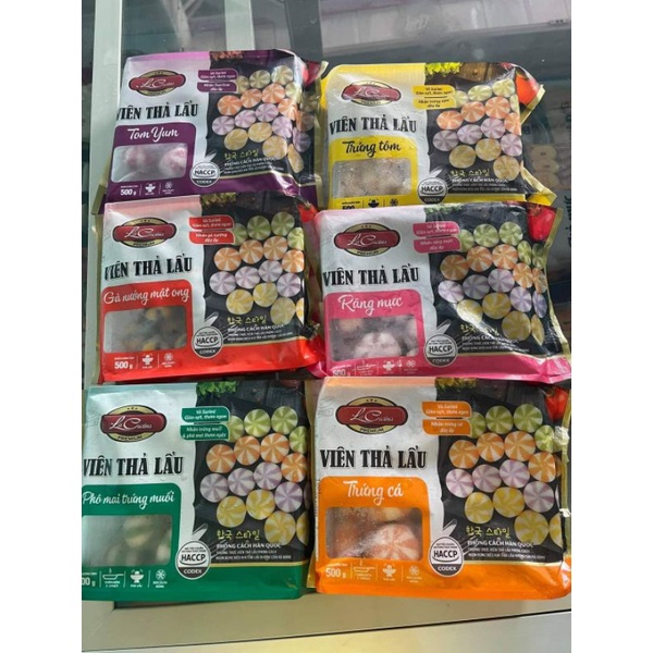 Bánh bao sọc nhím nhân trứng cá hồi 500g Lacusina