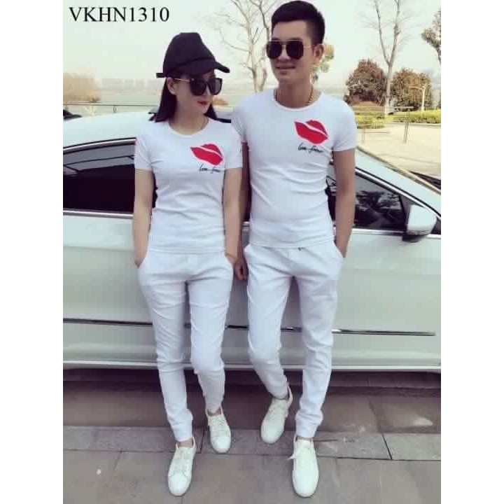 Áo Cặp Đôi Môi