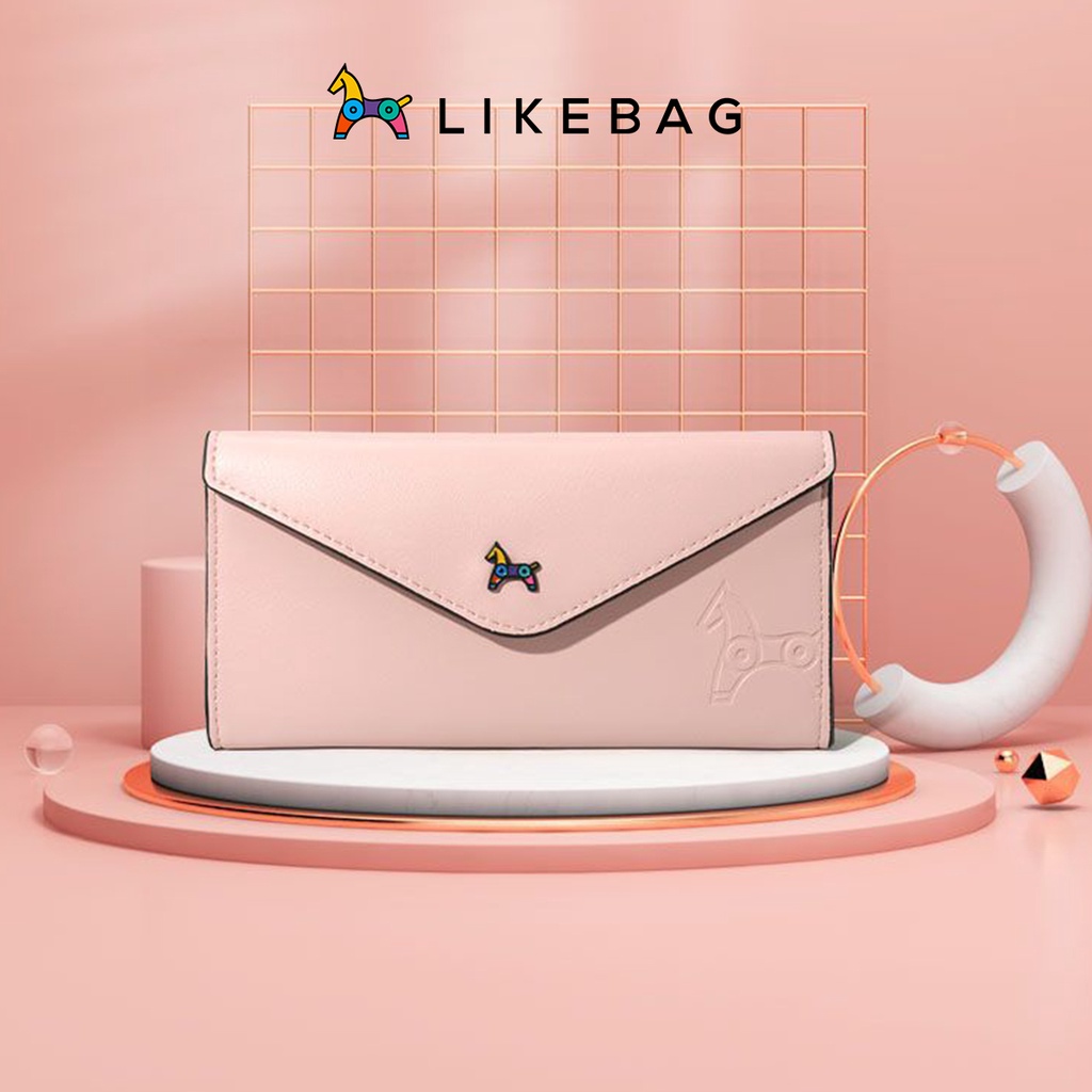 Ví nữ cầm tay dáng dài LIKEBAG form đẹp da Pu cao cấp kiểu dáng thời trang 172050053 - LIBAGI