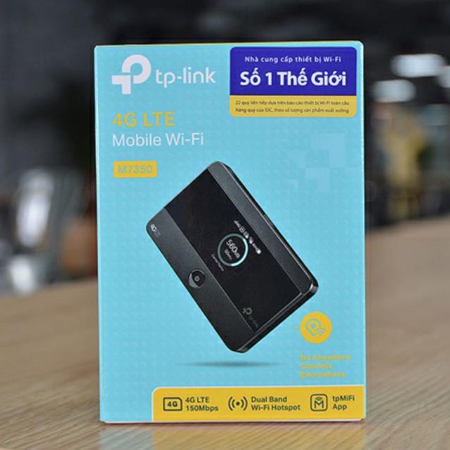 Thiết Bị Phát Wifi Di Động 4G Tplink M7350 tốc độ 150Mbps