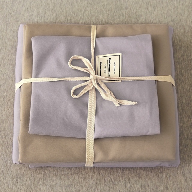 Set Chăn Ga Phối Hai Màu Cotton TC Cực Sanh Chảnh Bền Đẹp (Shinbedding.shop)