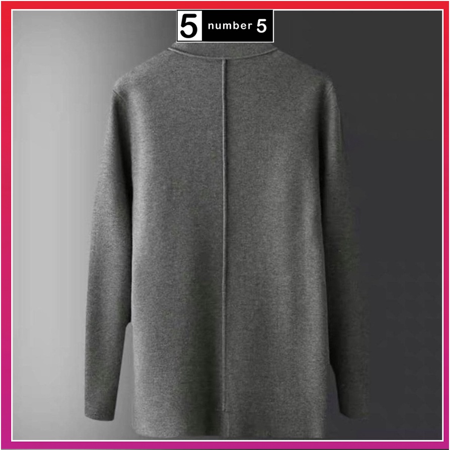 Áo Cardigan Nam Áo Khoác Ngoài Chất Liệu Dày Dặn Sang Trọng